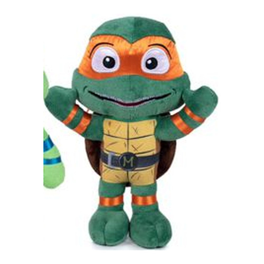 Peluche Tartarugas Ninja 21CM - Laranja