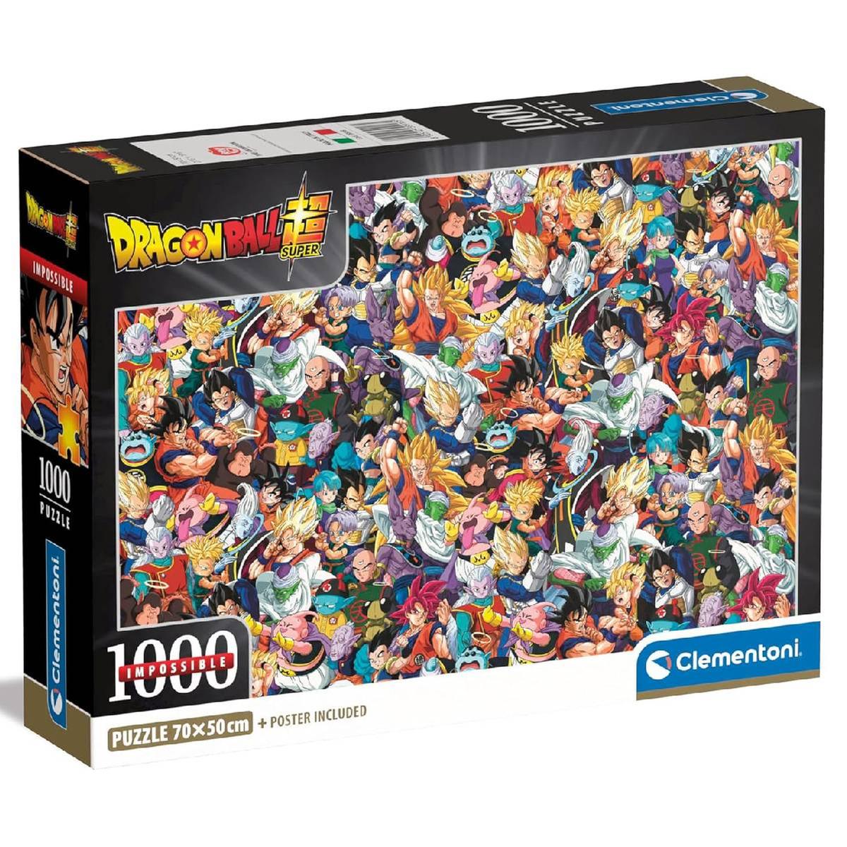 Jogo Clementoni 1000 pçs puzzle Dragonball
