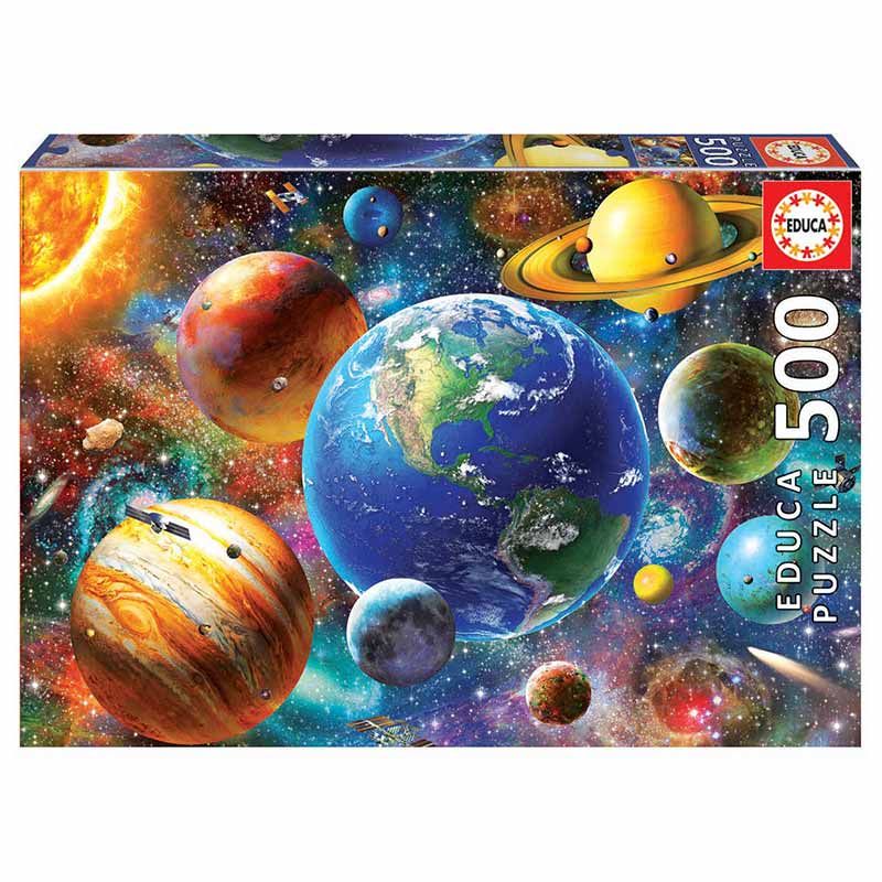 Puzzle Educa Sistema Solar 500 pçs