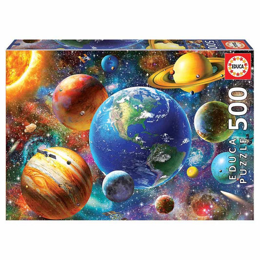 Puzzle Educa Sistema Solar 500 pçs