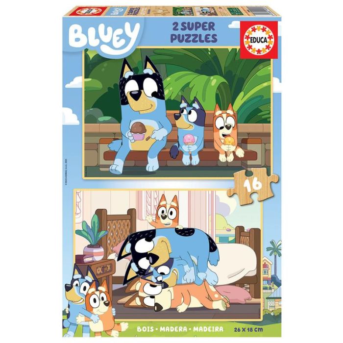 Jogo Educa puzzle 2x16 Bluey