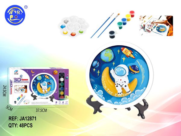 Kit Pintura 3D Astronauta