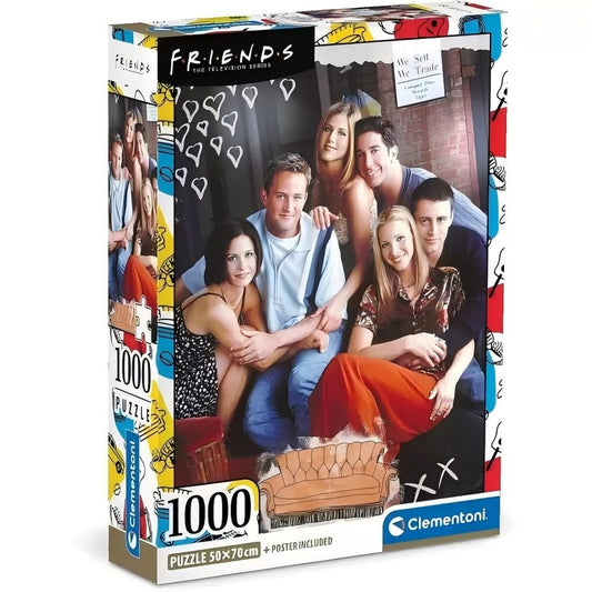Jogo Clementoni Puzzle 1000 pçs Friends