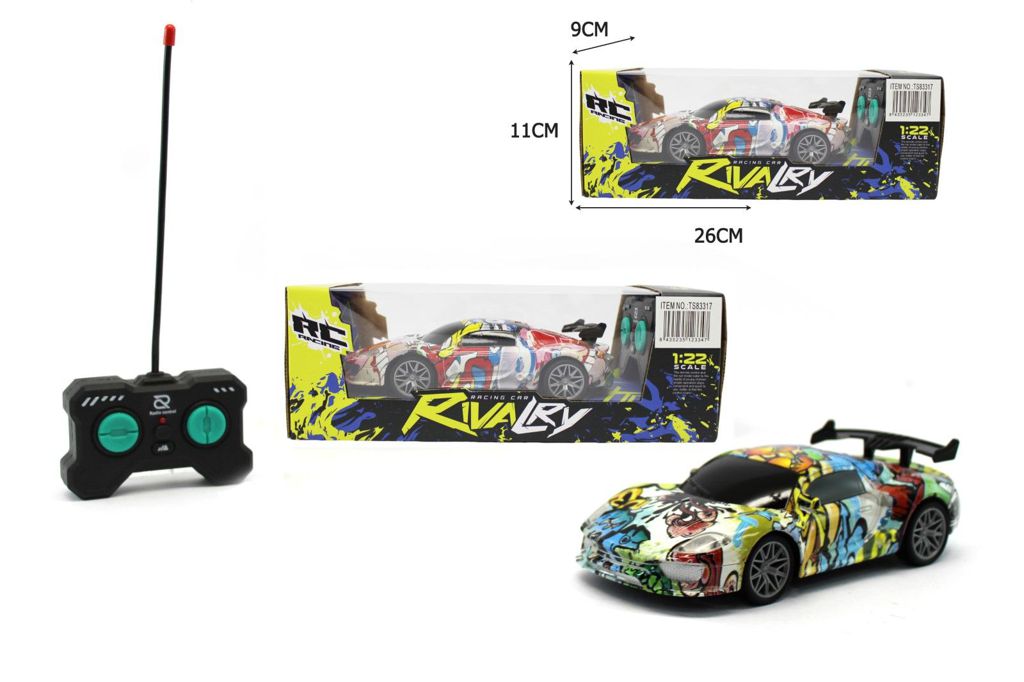 Carro Telecomandado 4 Canais 26x11x9 CM (Modelo 2)