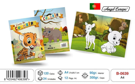 Livro para Colorir Animais