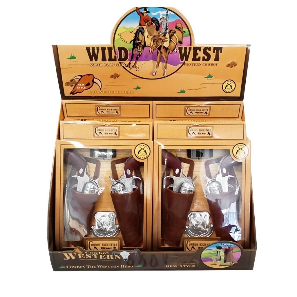 Conjunto de 2 Revólveres de Cowboy