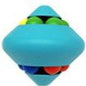 Pião Puzzle de Bolinhas - Azul