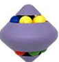 Pião Puzzle de Bolinhas - Lilás