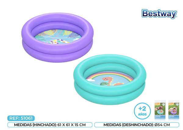 Piscina Infantil 61 x 15CM Bestway