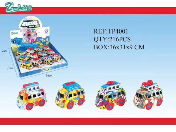 Carro Surfista 10 x 5CM