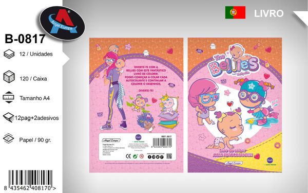 Livro para Colorir The Bellies