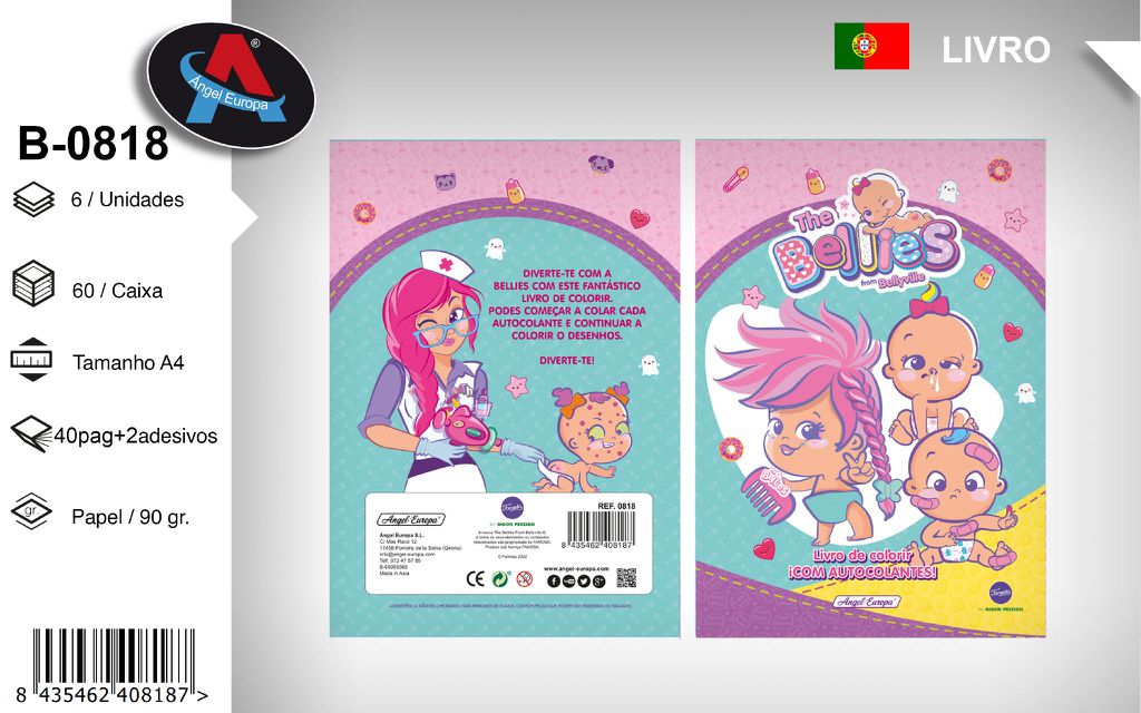 Livro para Colorir The Bellies