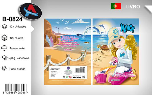 Livro para Colorir Nancy