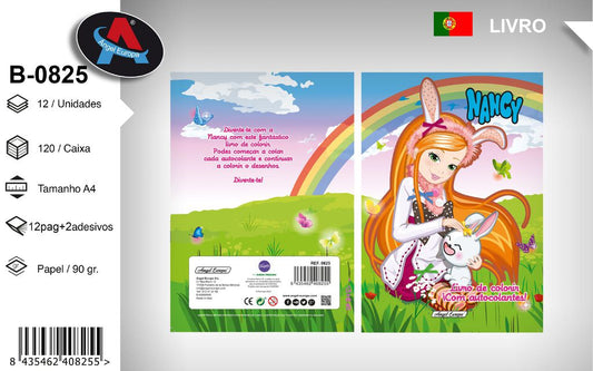 Livro para Colorir Nancy