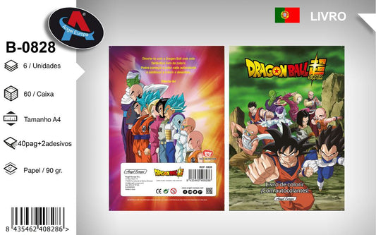 Livro para Colorir Dragonball Z