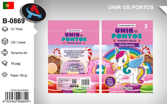Livro "Unir os Pontos" Aprendo Inglês