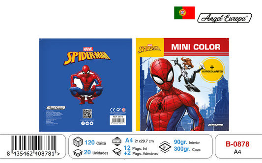 Livro para Colorir Spiderman