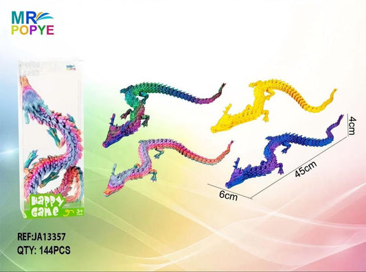 Dragão Chinês 3D 45 cm