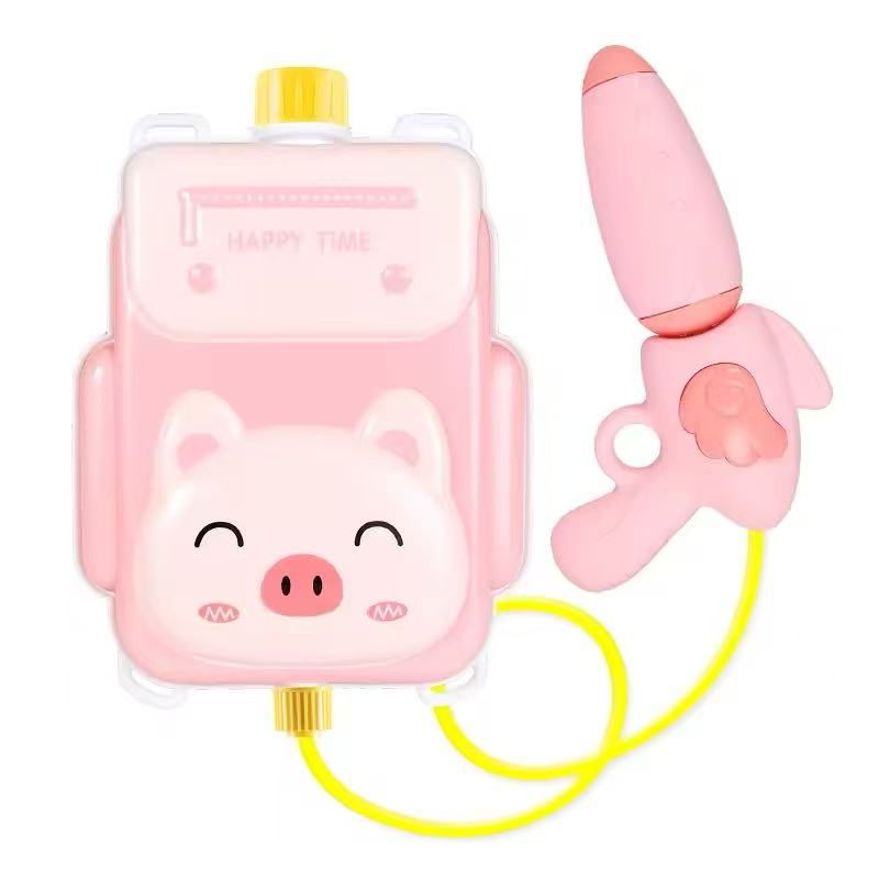 Pistola de Água de Mochila Porquinho Quadrado