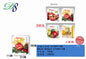 Pack 12 Sacos de Presente de Natal Bolas Vermelhas e Douradas 31 x 38 x 11 Cm