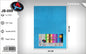 Pack 12 Cartolinas com Purpurina 50 x 65 Cm Azul Claro