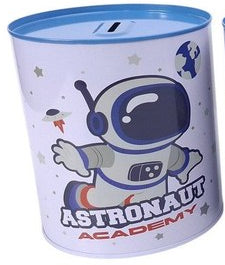 Mealheiro de Metal Infantil 13 x 15 cm - Astronauta