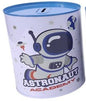 Mealheiro de Metal Infantil 13 x 15 cm - Astronauta