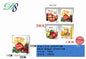 Pack 12 Sacos de Presente de Natal Bolas Vermelhas e Douradas 25 x 32 x 11 Cm