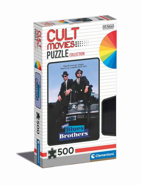 Puzzle Clementoni VHS - The Blue Brothers 500 peças