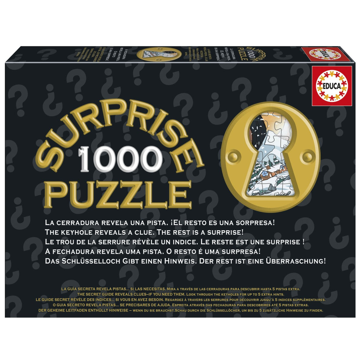 Puzzle Educa Antique Xmas 1000 pçs