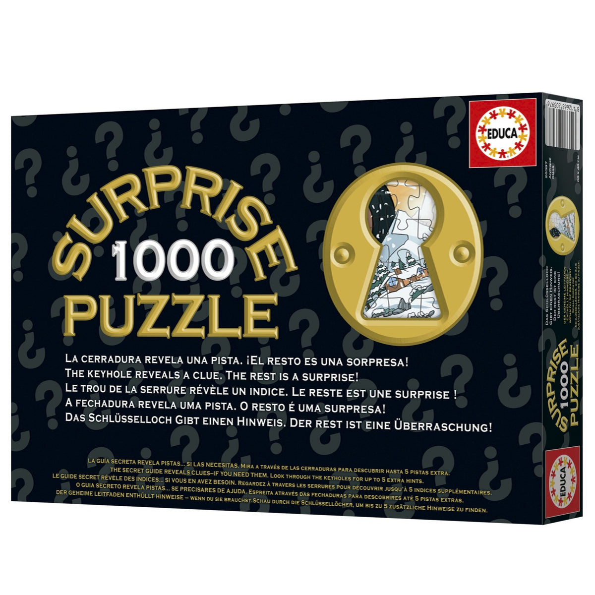 Puzzle Educa Antique Xmas 1000 pçs