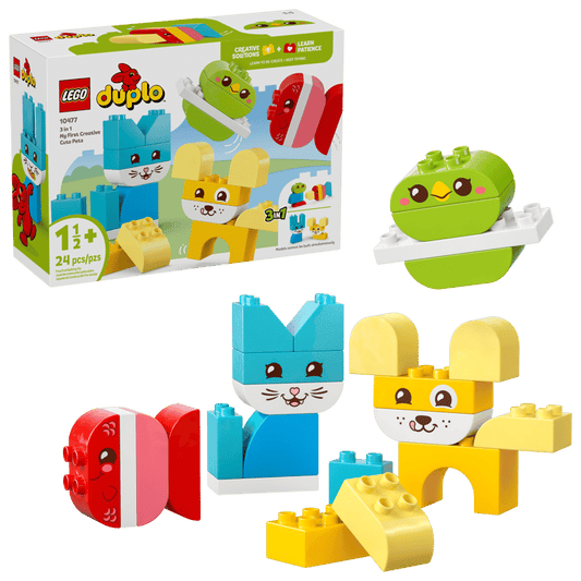 LEGO - DUPLO My First - 3 in 1 Creative Cute Pets (10477)