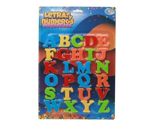 Conjunto de Letras Magnéticas 39 x 26 Cm