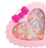 Caixa de Anéis Dreamring Coração - Rosa Claro