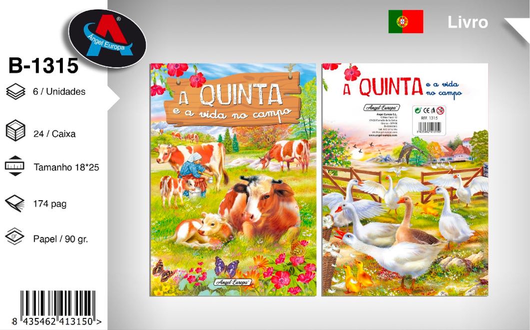 Livro "A Quinta e a Vida no Campo"