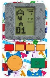 Consola de Jogos Portátil Brick Game 11 x 6,7 Cm - Branco