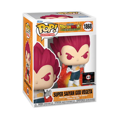 Pop! Vinyl (Exc) - Saiyan God Vegeta