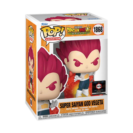 Pop! Vinyl (Exc) - Saiyan God Vegeta