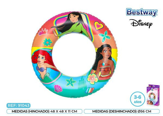 Bóia Infantil Princesas Disney +3-6 Anos Bestway