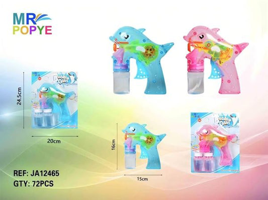 Pistola de Bolhas de Sabão Golfinho