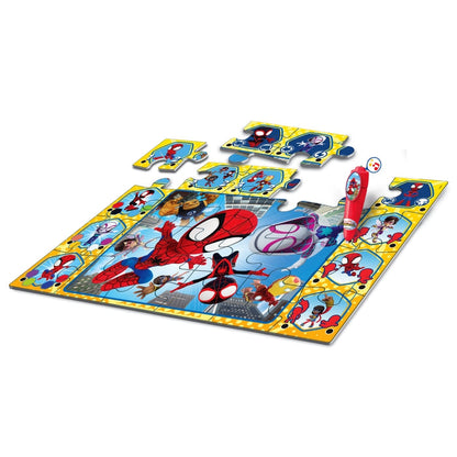 Tapete Puzzle com Jogo Interativo Spidey Clementoni