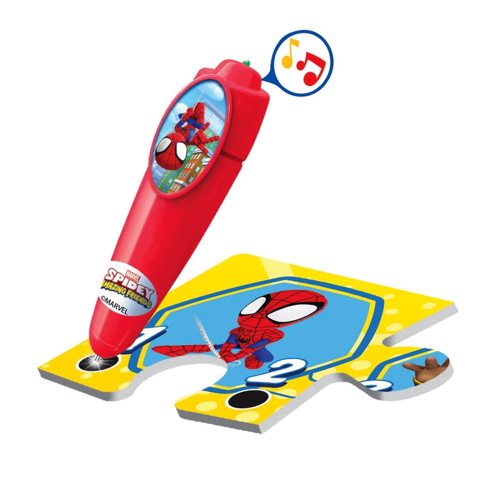 Tapete Puzzle com Jogo Interativo Spidey Clementoni
