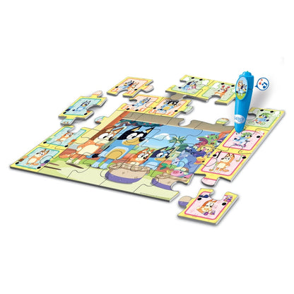 Tapete Puzzle com Jogo Interativo Bluey Clementoni