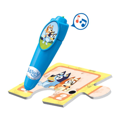 Tapete Puzzle com Jogo Interativo Bluey Clementoni