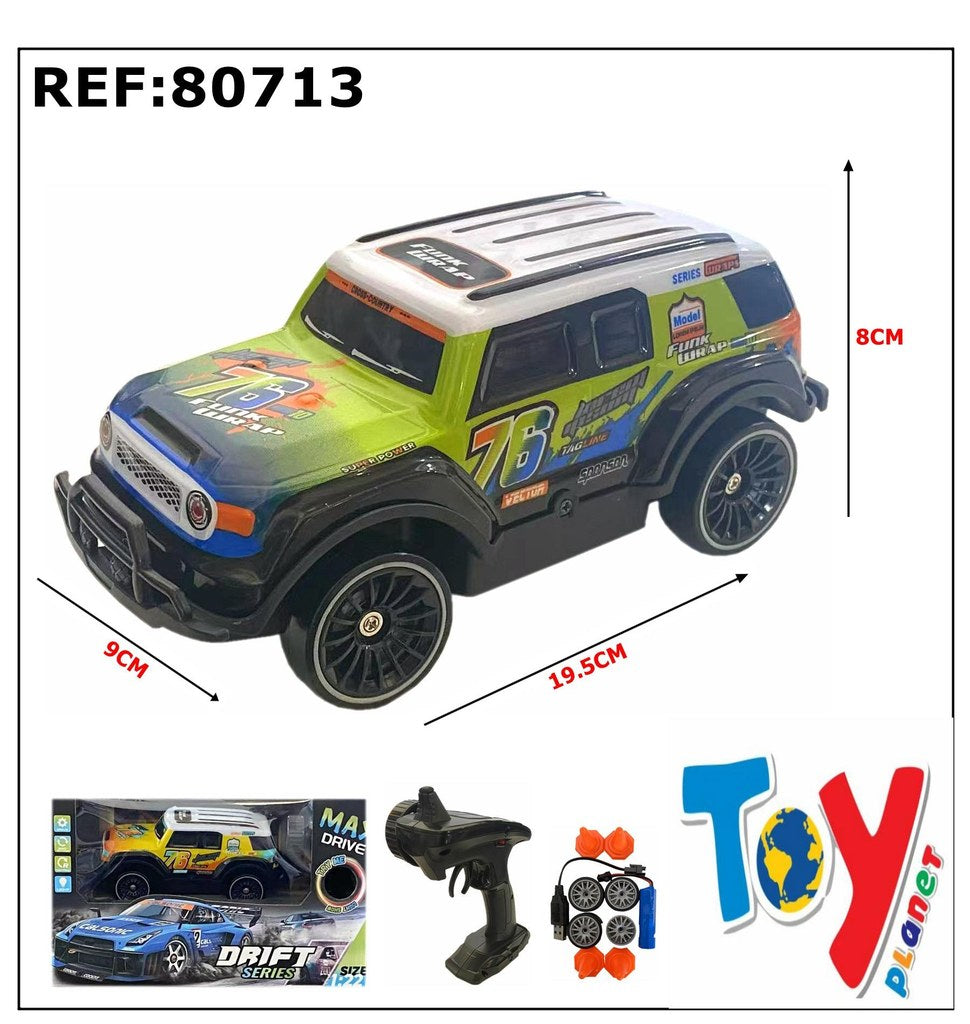 Carro Drift Telecomandado 19,5 Cm
