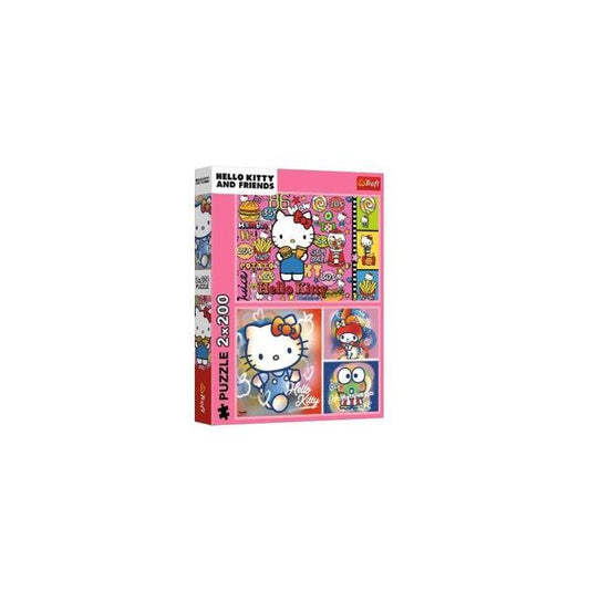 Puzzle Trefl - Hello Kitty 2 x 200 peças