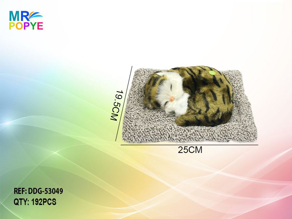 Gato de Peluche com Música