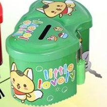 Mealheiro de Metal Little Lovely com Cadeado - Verde