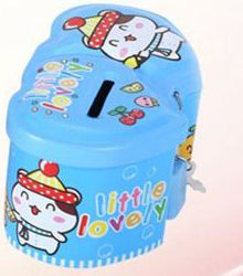 Mealheiro de Metal Little Lovely com Cadeado - Azul