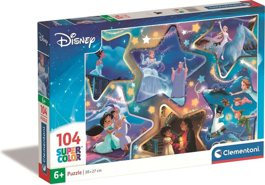 Jogo Clementoni puzzle 104p Disney mágicos